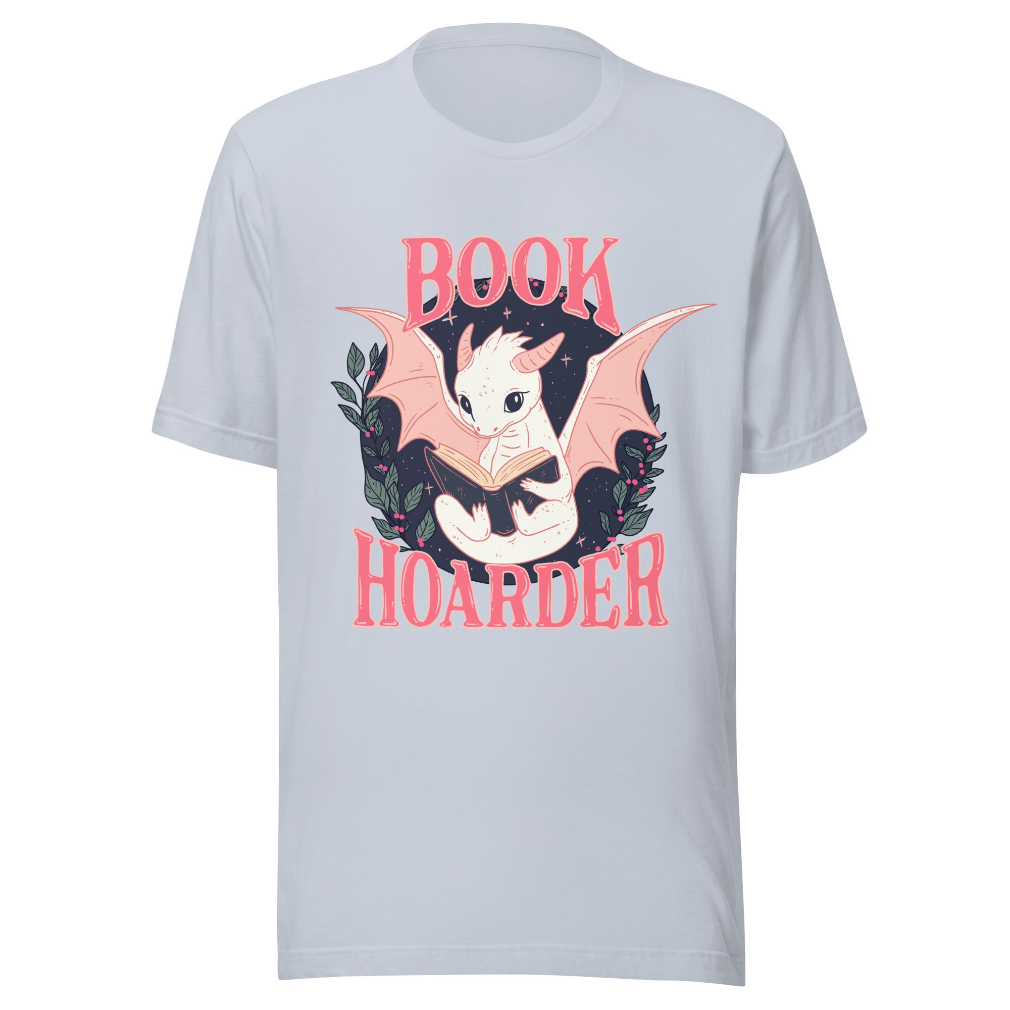 Book Hoarder Dragon T-Shirt - Jess.a.creates