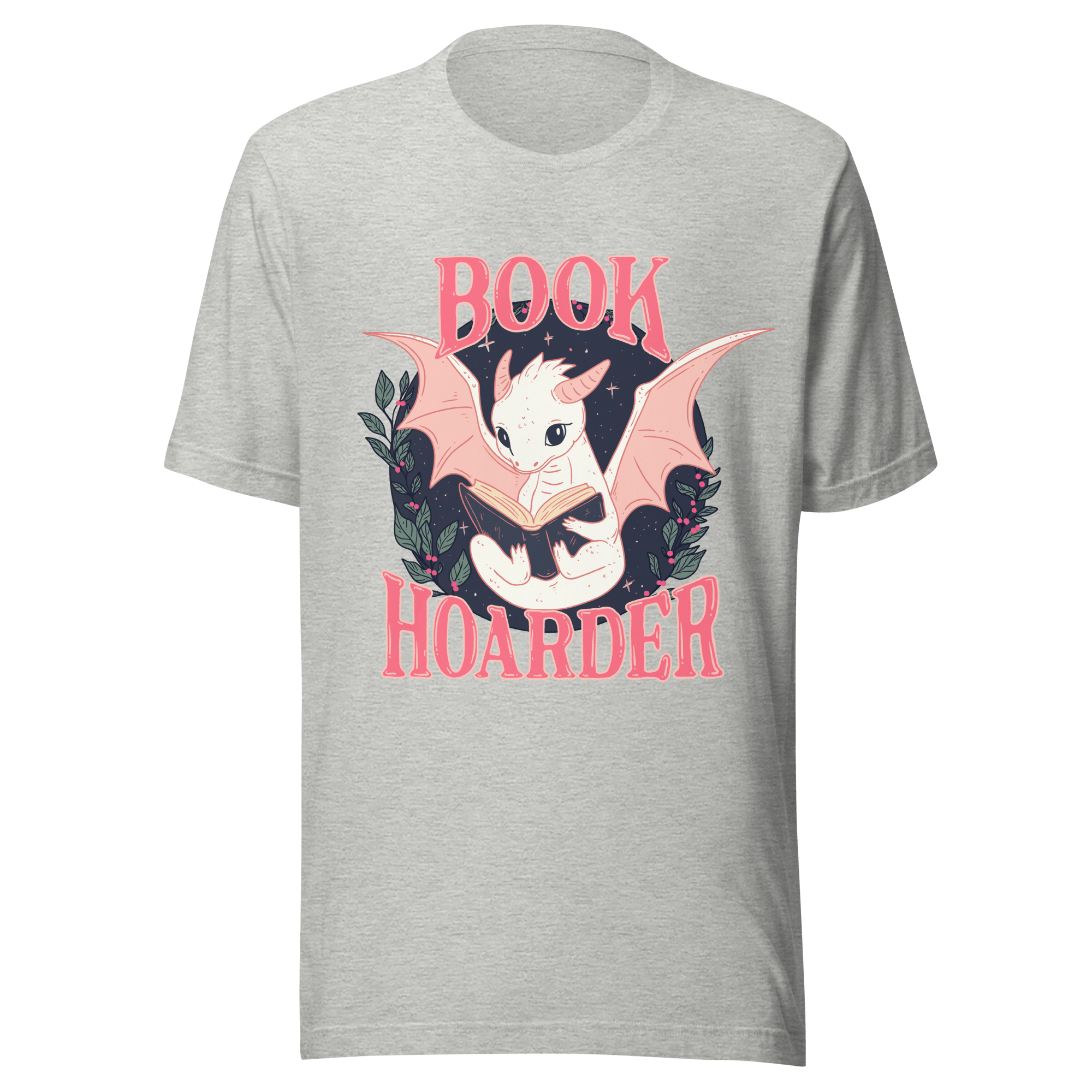 Book Hoarder Dragon T-Shirt - Jess.a.creates
