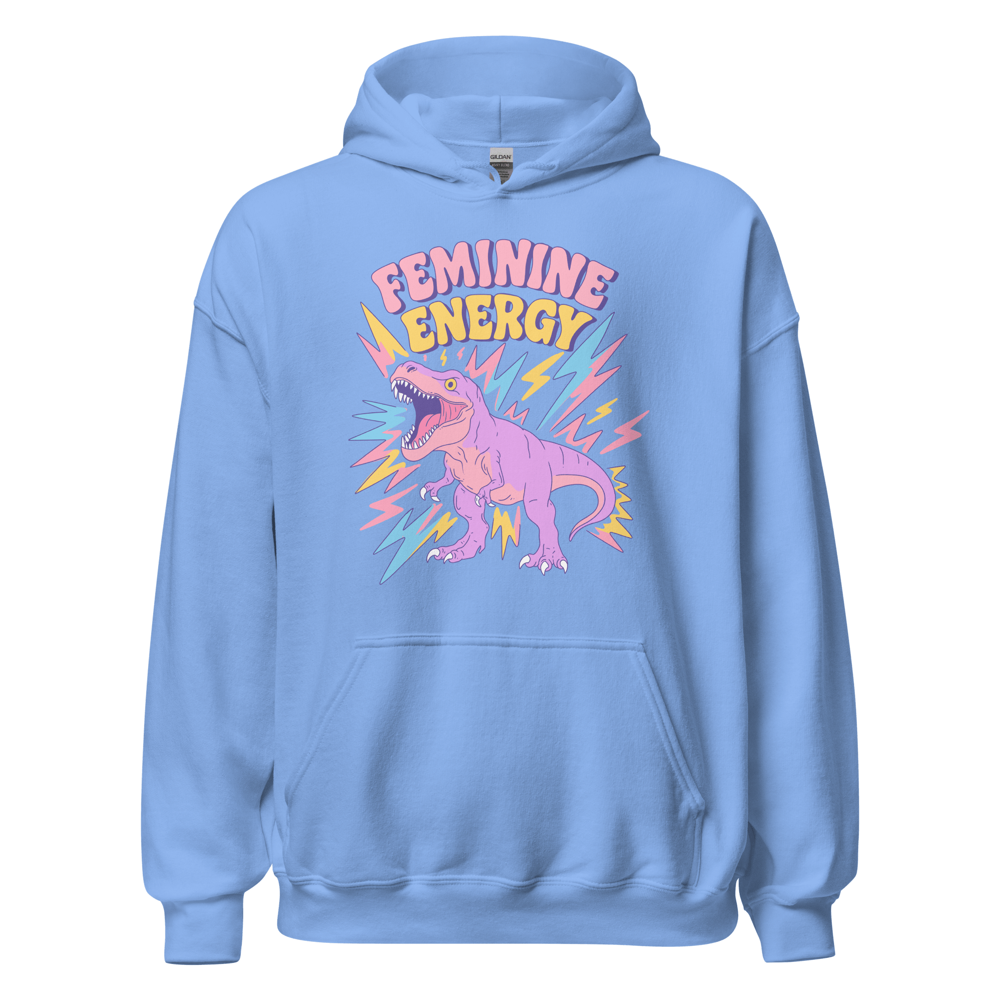 Feminine Energy T - Rex Hoodie - Jess.a.creates