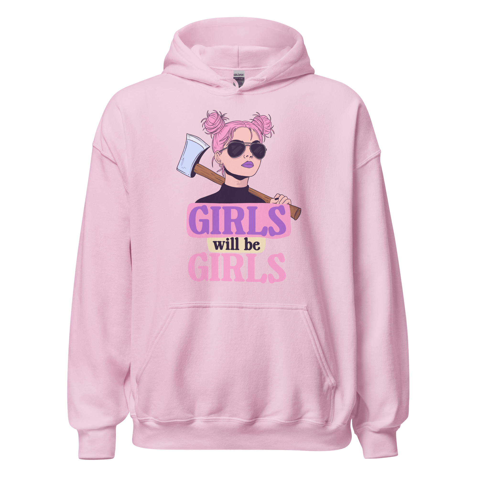 Girls Will Be Girls Hoodie - Jess.a.creates