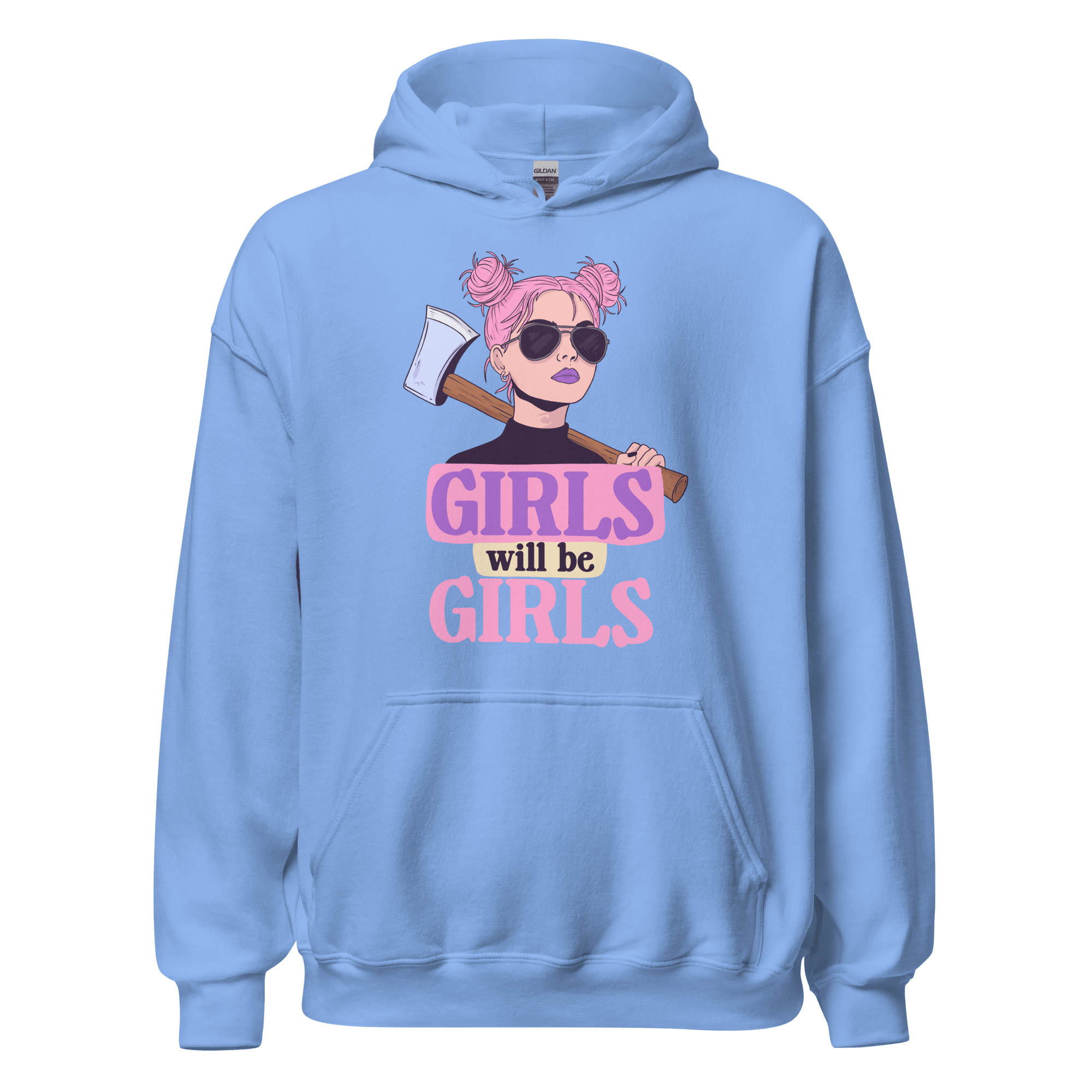 Girls Will Be Girls Hoodie - Jess.a.creates