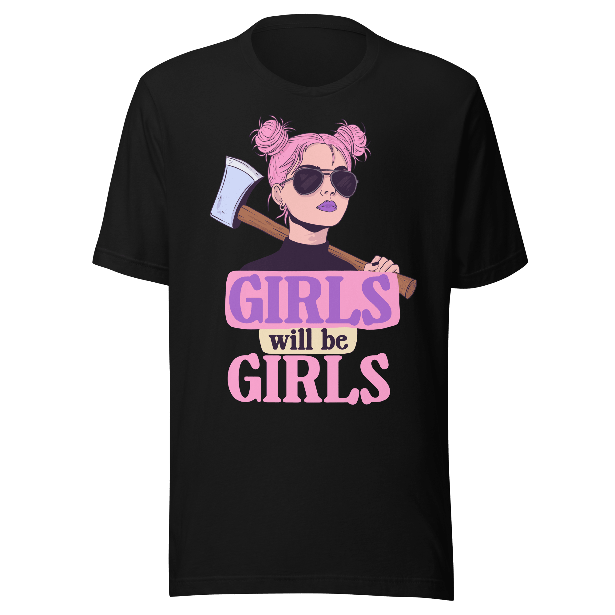 Girls Will Be Girls t-shirt - Jess.a.creates