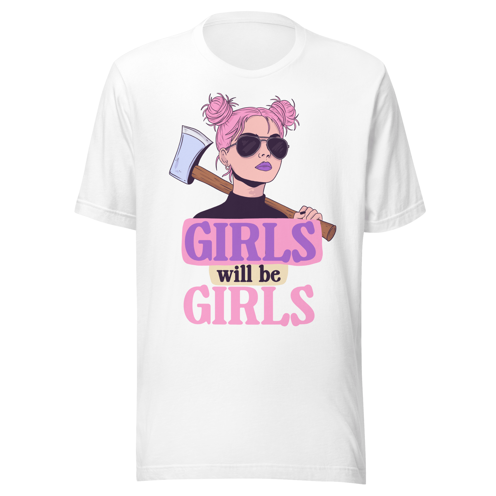 Girls Will Be Girls t-shirt - Jess.a.creates