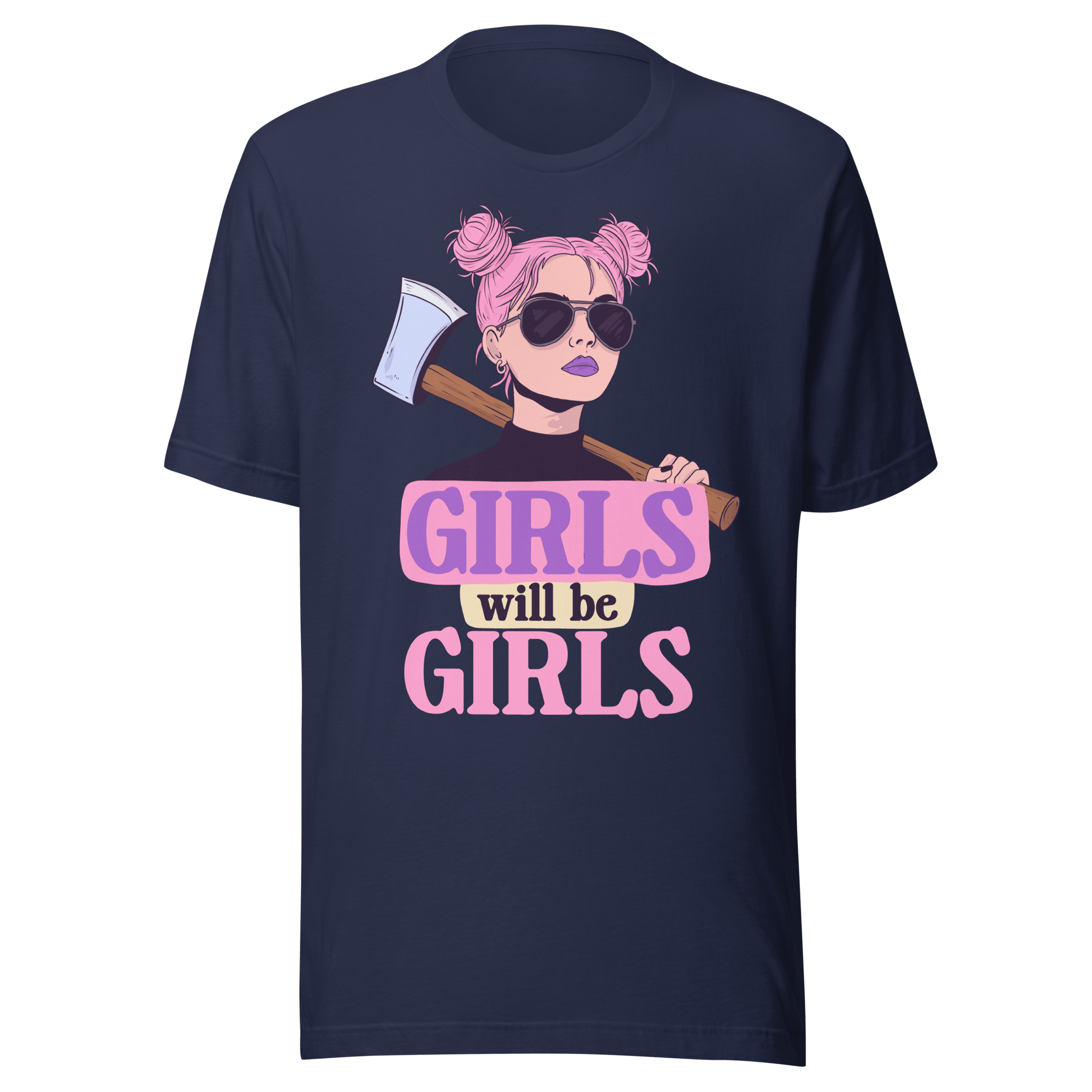 Girls Will Be Girls t-shirt - Jess.a.creates