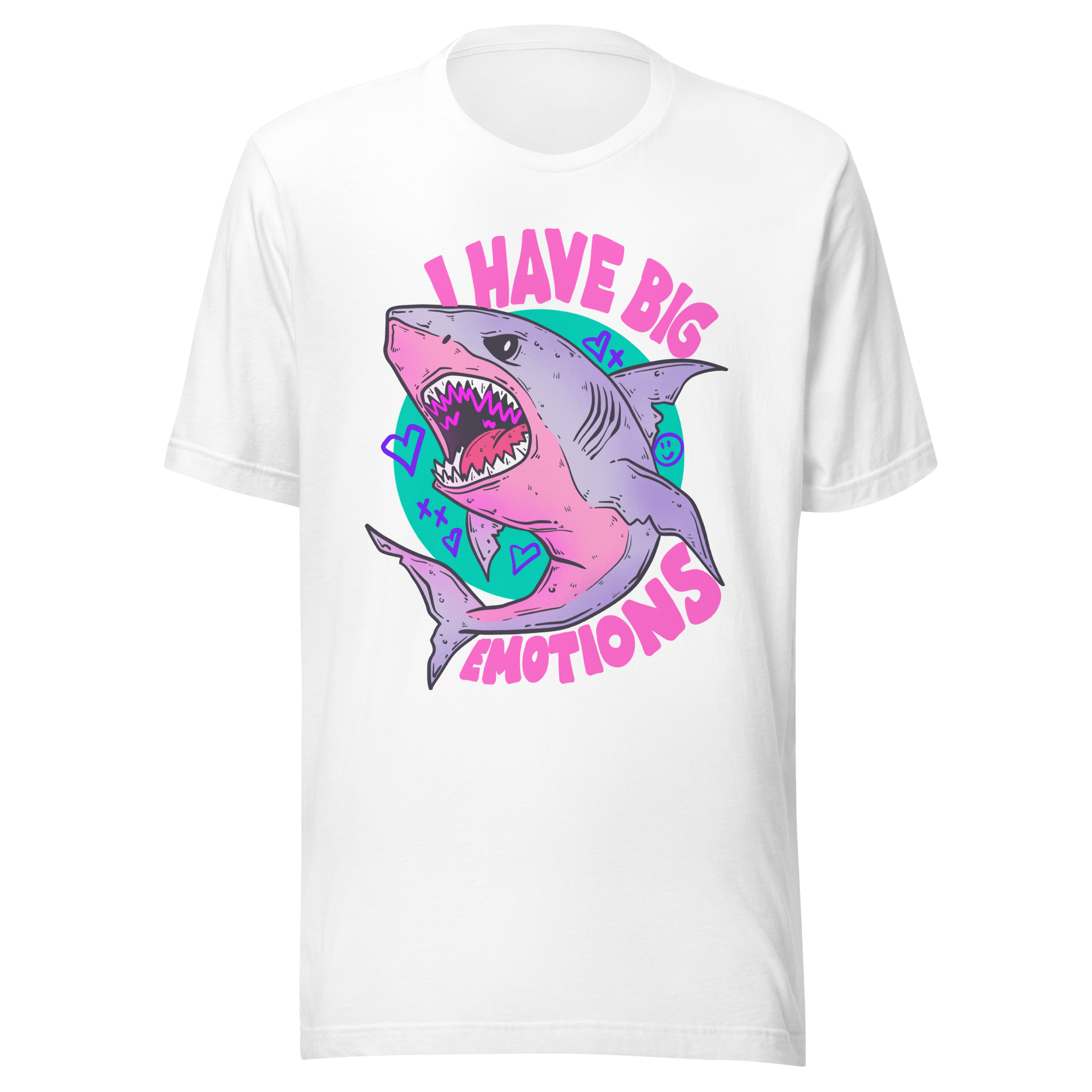 I Have Big Emotions Shark T-Shirt - Jess.a.creates
