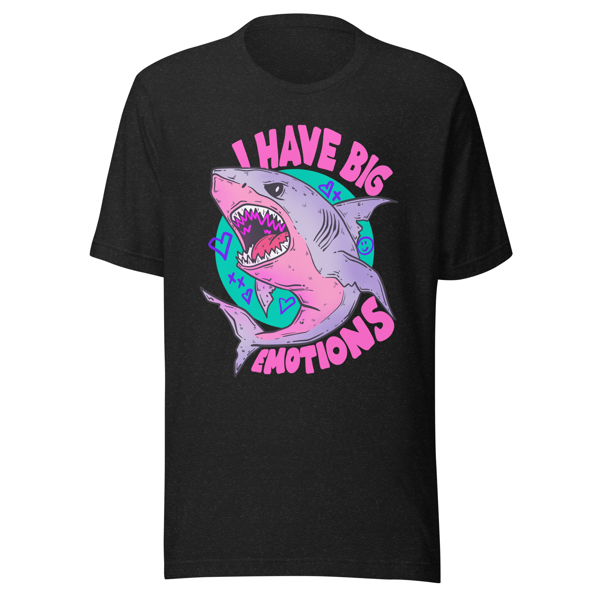 I Have Big Emotions Shark T-Shirt - Jess.a.creates