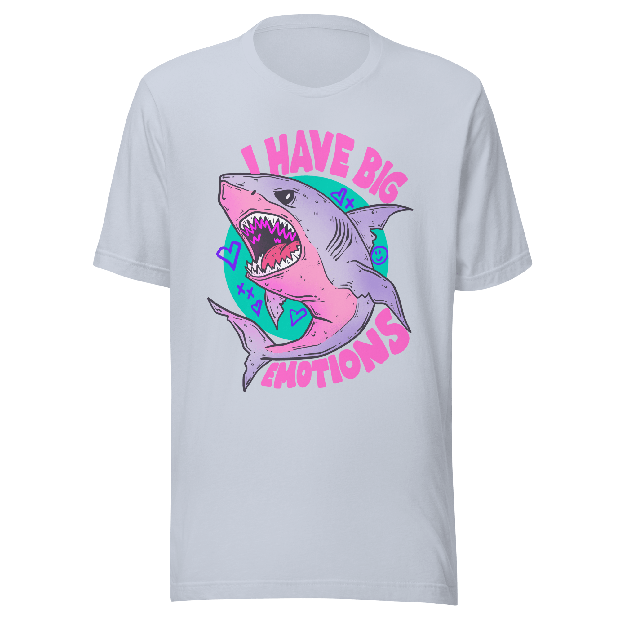 I Have Big Emotions Shark T-Shirt - Jess.a.creates