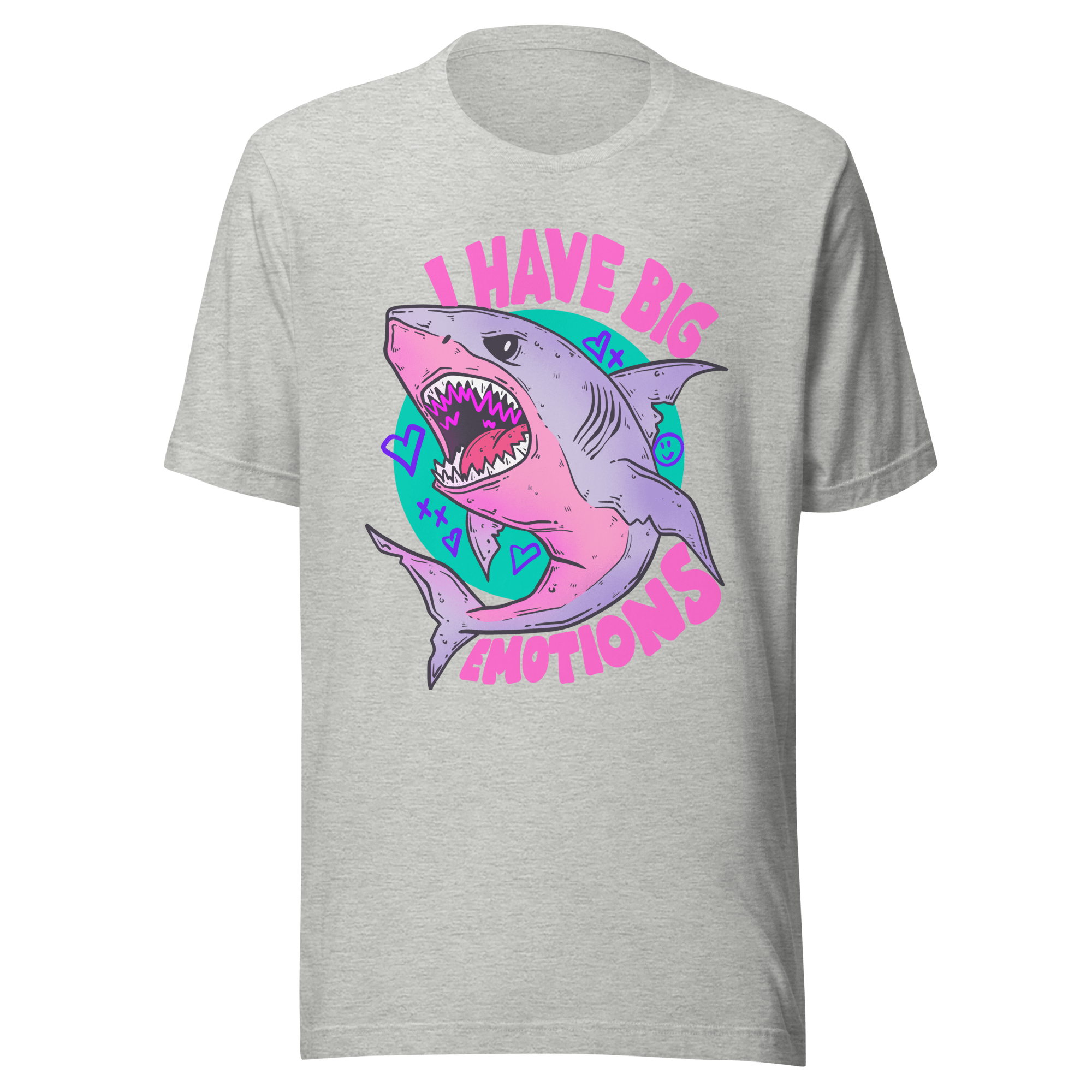 I Have Big Emotions Shark T-Shirt - Jess.a.creates