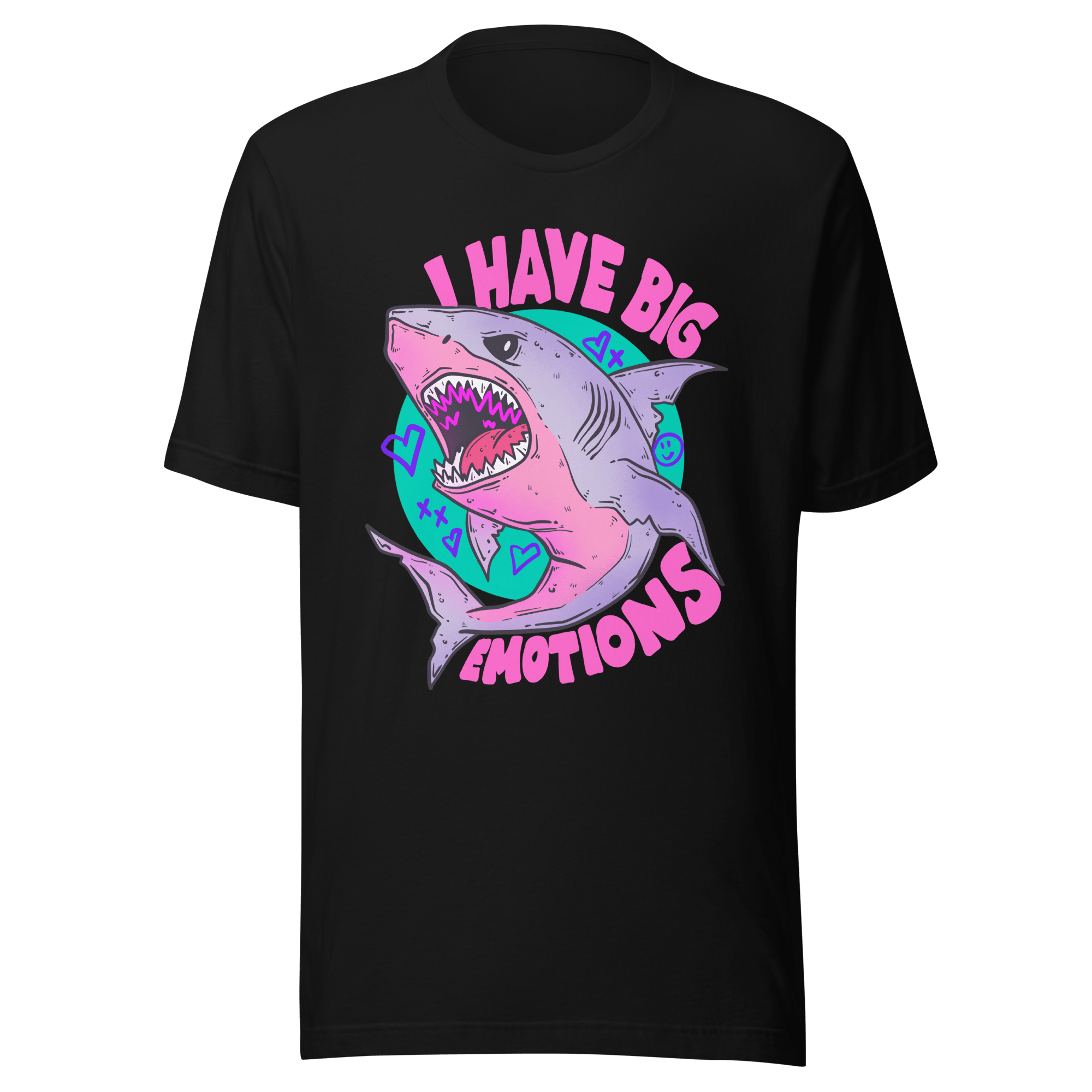 I Have Big Emotions Shark T-Shirt - Jess.a.creates