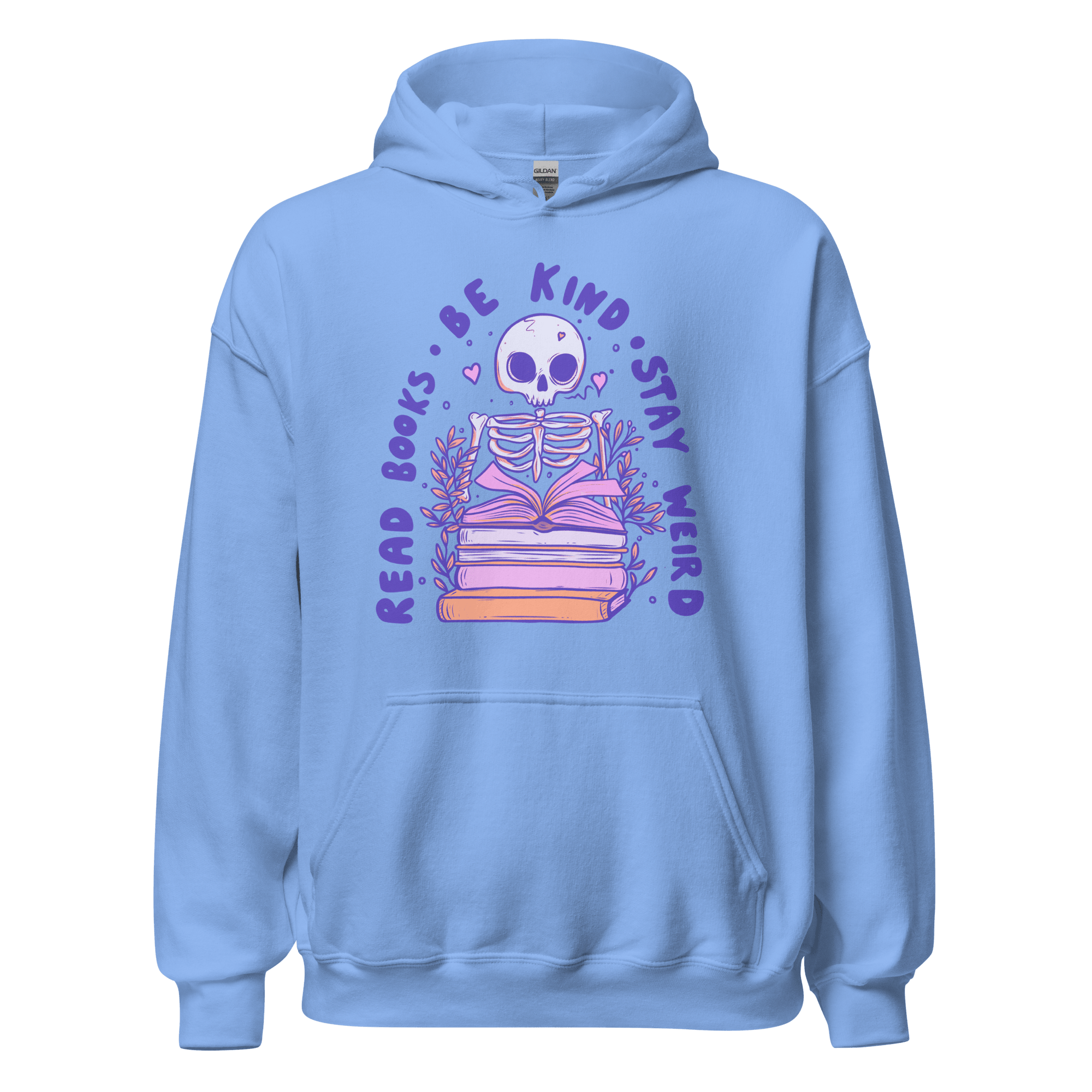 Read Books Be Kind Stay Weird Hoodie - Jess.a.creates