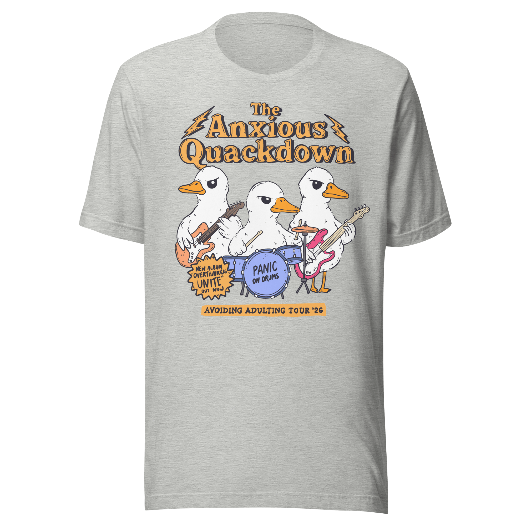 The Anxious Quackdown Band Tee - Jess.a.creates