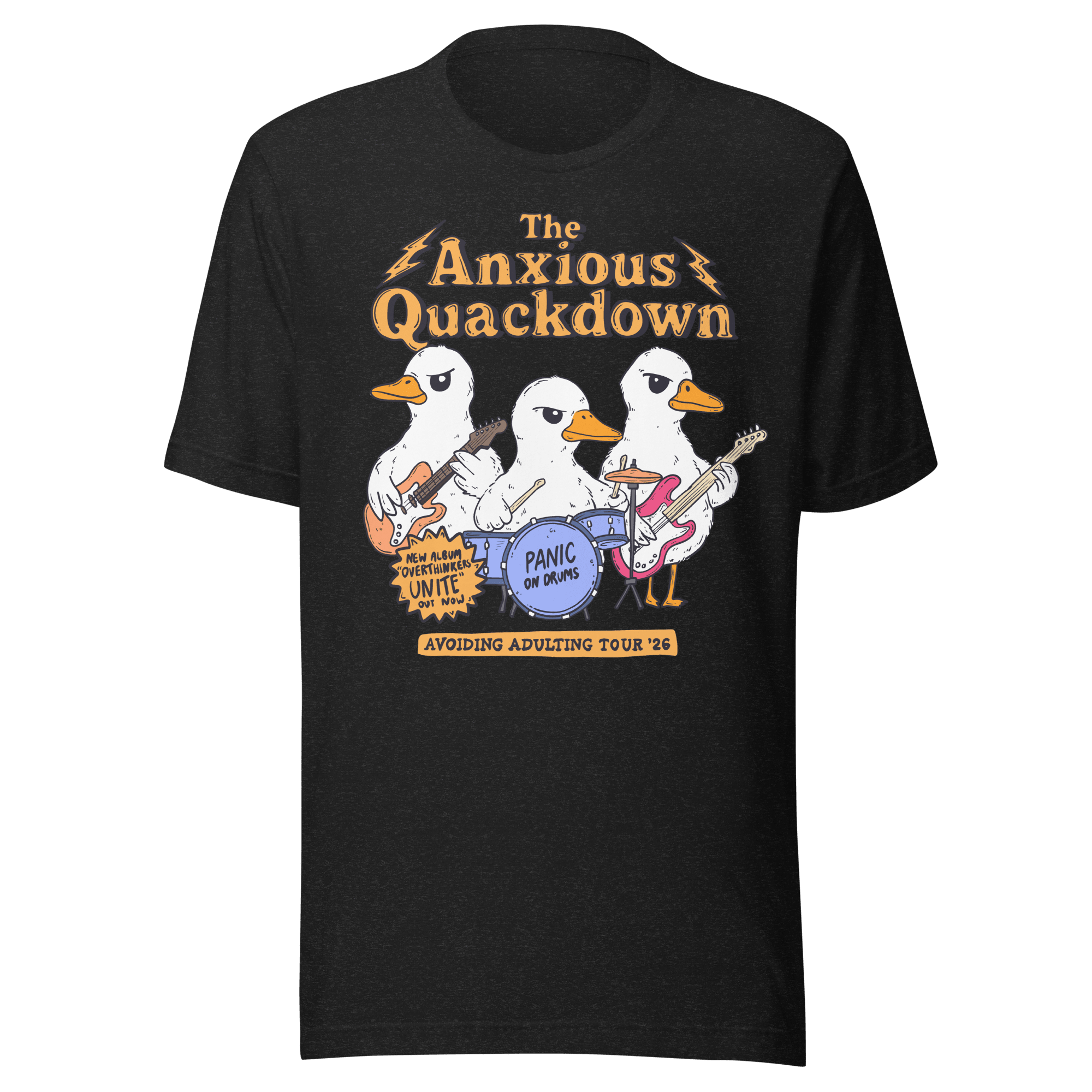 The Anxious Quackdown Band Tee - Jess.a.creates