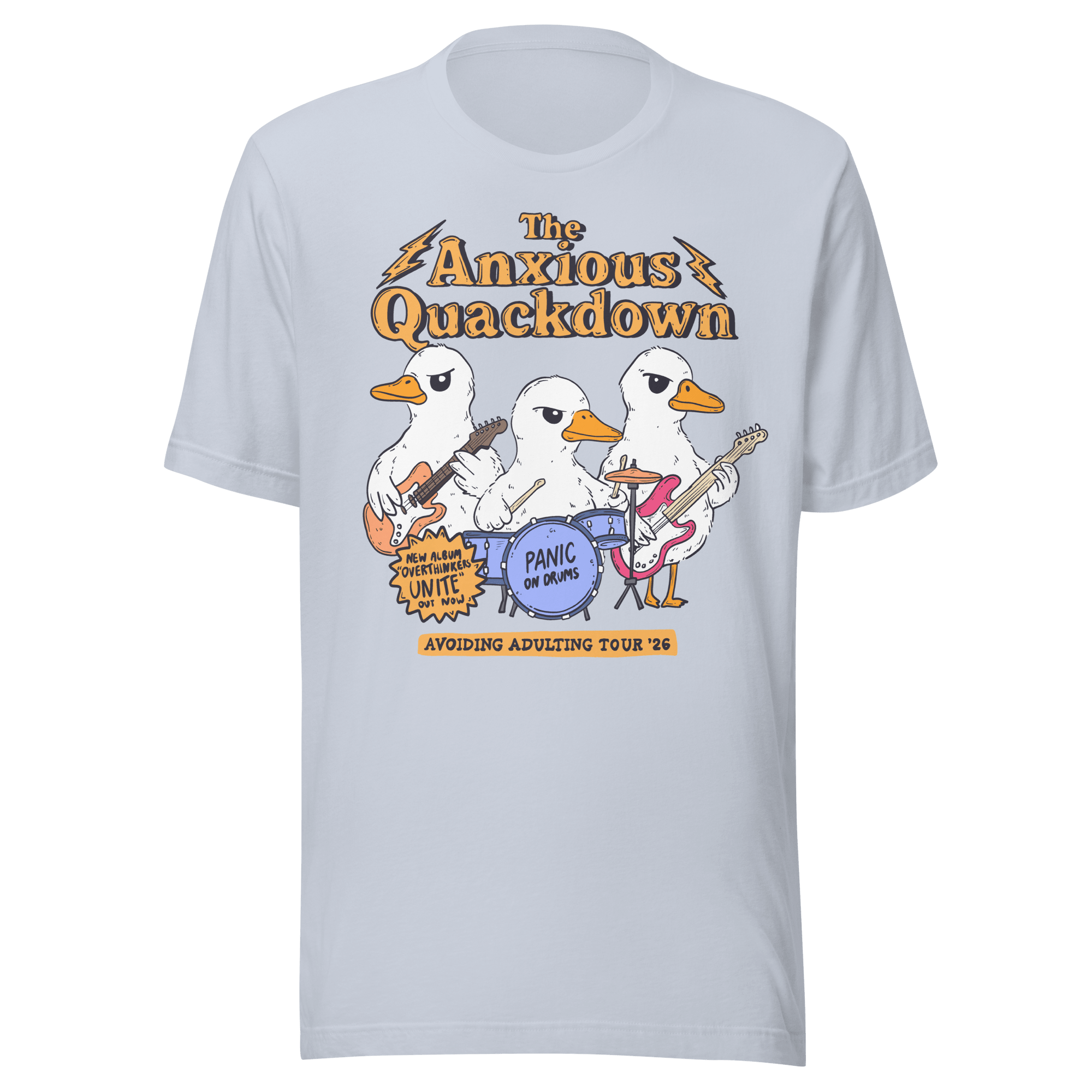 The Anxious Quackdown Band Tee - Jess.a.creates