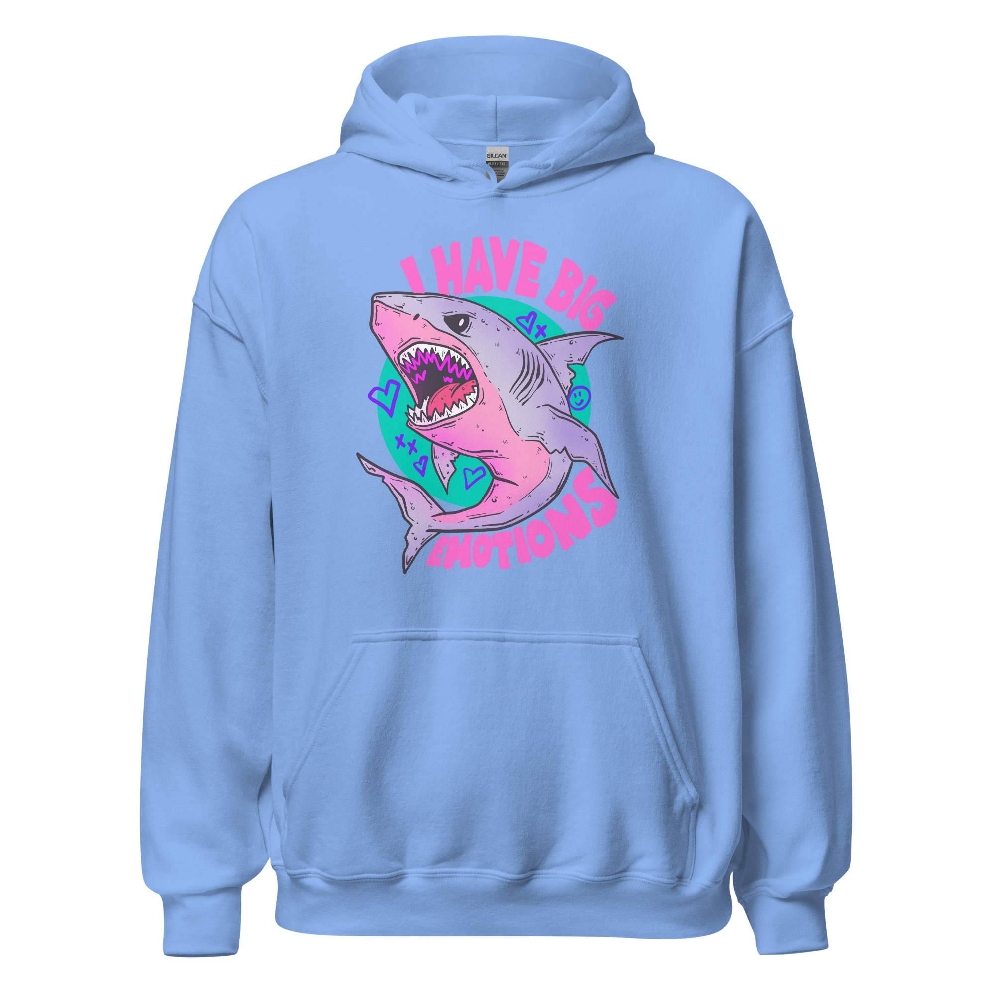 I Have Big Emotions Shark Hoodie